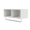 Montana Coat Shelf With Clothes Rack White