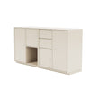 Boucheron de couple Montana avec socle de 3 cm, avoine