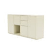 Boucheron de couple Montana avec socle de 3 cm, blanc vanille