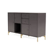 Montana Couple Boucheron avec jambes, café / laiton