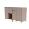 Montana Couple Boucheron avec jambes, champignons brun / laiton