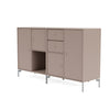 Montana Couple Boucheron avec jambes, champignons brun / chrome Matt
