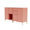 Montana Couple Boucheron avec jambes, rhubarbe / laiton