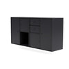 Montana Couple Boucheron avec rail de suspension, anthracite