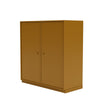 Cabinet de couverture du Montana avec socle de 3 cm, jaune ambre