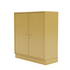 Cabinet de couverture du Montana avec du socle de 7 cm, jaune cumin