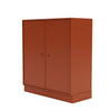 Cabinet de couverture du Montana avec socle de 7 cm, Hokkaido Brown