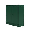 Cabinet de couverture du Montana avec du socle de 7 cm, vert de pin