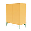 Cabinet de couverture du Montana avec des jambes, Acacia / Parsley