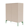 Cabinet de couverture du Montana avec jambes, argile / persil