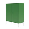Cabinet de couverture du Montana avec jambes, persil / blanc neige