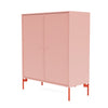 Cabinet de couverture du Montana avec des jambes, Ruby / Rosehip