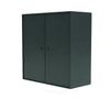 Cabinet de couverture du Montana avec rail de suspension, jade noir