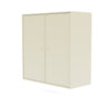 Cabinet de couverture du Montana avec rail de suspension, blanc vanille