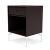 Montana Dream Nightstand With Legs Balsamic/Snow White