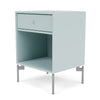 Montana Dream Nightstand With Legs Flint/Matt Chrome