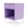 Montana Dream Nightstand avec les jambes Iris / Blanche-Neige