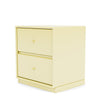 Module de tiroir à dérive du Montana avec du socle de 3 cm, jaune de camomille