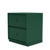 Montana Drift Drawer Module With 3 Cm Plinth, Pine Green