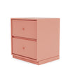 Montana Drift Drawer Module With 3 Cm Plinth, Rhubarb Red