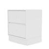 Module de tiroir à dérive du Montana avec du socle de 7 cm, nouveau blanc