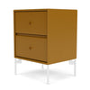 Montana Drift Drawer Module With Legs, Amber/Snow White