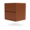 Montana Drift Drawer Module With Suspension Rail, Hazelnut Brown