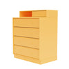 Montana Keep Chest Of Drawers With 7 Cm Plinth, Acacia