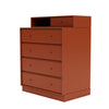 Montana Keep Chest Of Drawers With 7 Cm Plinth, Hokkaido Brown