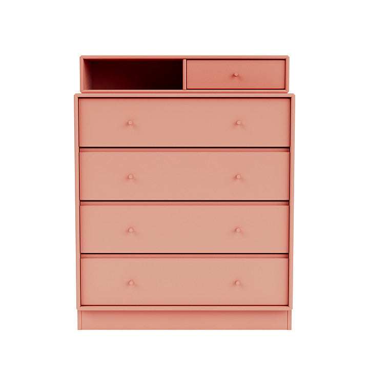 [product_category]-Montana Keep Chest Of Drawers With 7 Cm Plinth, Rhubarb Red-Montana Furniture-5714322262019-0000KEEP-151-07-MON-2