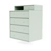 Montana Keep Chest Of Drawers With Suspension Rail, Mist