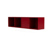 Montana Line Sideboard With Suspension Rail, Beetroot Red