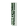 Bibliothèque élevée du Montana Loom avec socle de 7 cm, brume