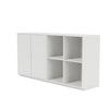 Paire du Montana Boucheron classique avec socle de 3 cm, blanc