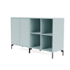 Montana Pair Classic Bookboard avec jambes, silex / noir