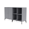 Montana Pair Classic Bookboard avec les jambes, graphique / noir