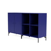 Montana Pair Classic Sideboard With Legs, Monarch Blue/Black