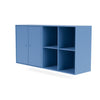 Montana Pair Classic Bookboard avec rail de suspension, bleu azur