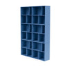 Montana Read Spacious Bookshelf With Suspension Rail, Azure Blue