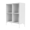 Montana Show Bookcase With Legs, Snow White/Snow White