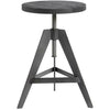 Muubs Tabouret de quill noir, 45 cm