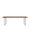 Muuto 70/70 Table 225 X 90 Cm, Smoked Oak/Grey