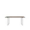 Muuto 70/70 Table 225 X 90 Cm, Smoked Oak/White