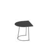 Muuto Table basse aérée coupée de moitié, noir