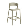 Muuto Cover Bar Stool, Dark Beige