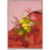  Blomst 07 Affiche 30x40 cm rose / rouge