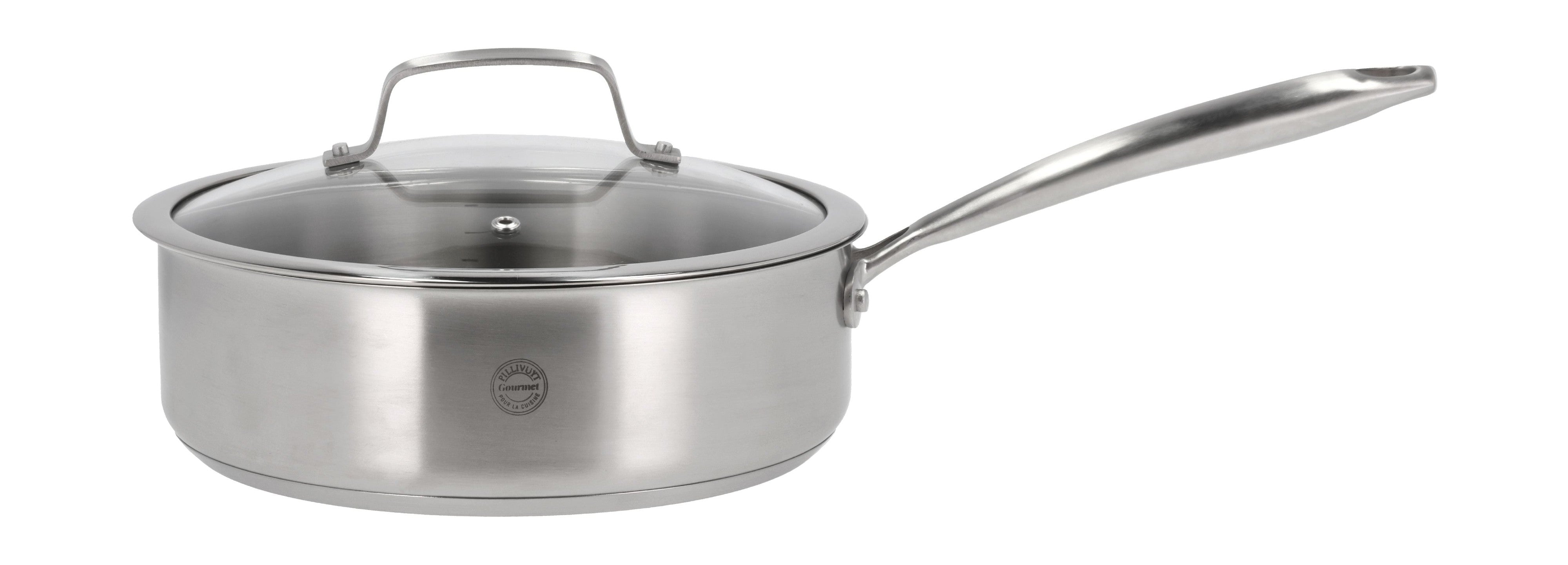 Pillivuyt Gourmet Roya Sauté Pan Ø24 cm en acier