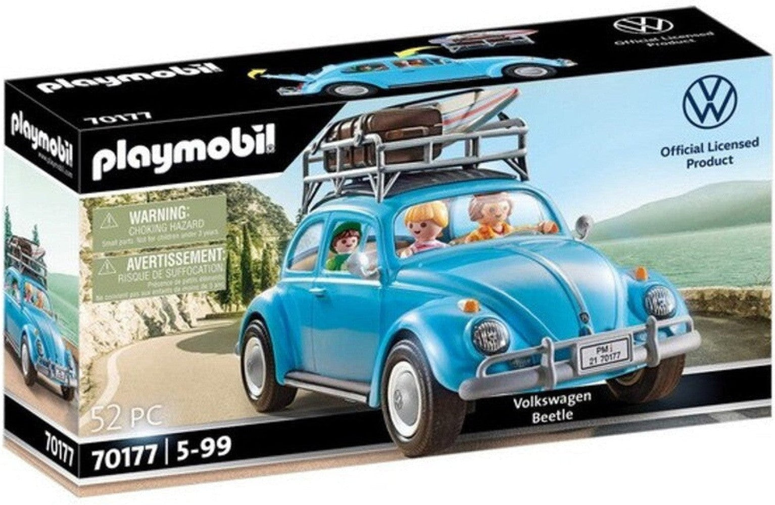 Playset Volkswagen Beetle Playmobil 70177 52 Pieces 4 Units