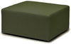 Puik Chester Footstool, Dark Green