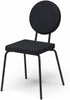 Puik Option Chair Seat Square / Backrest Round, Black